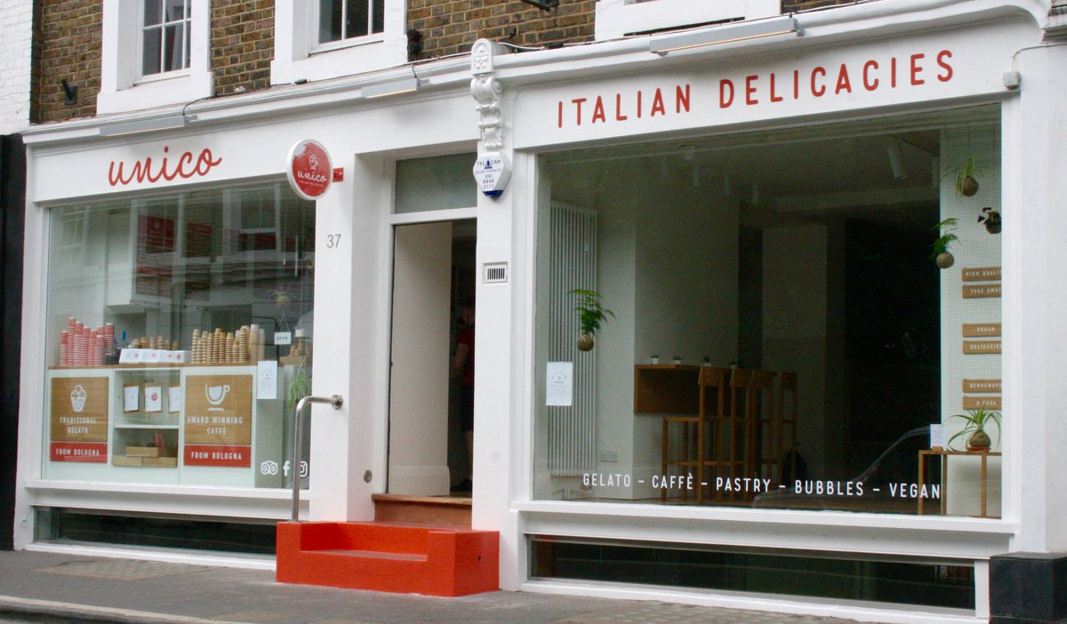 Join us in our brand new #NottingHill store! Come and try our #authentic, fresh #gelato and #coffee. See you soon! #Portobello #IceCream