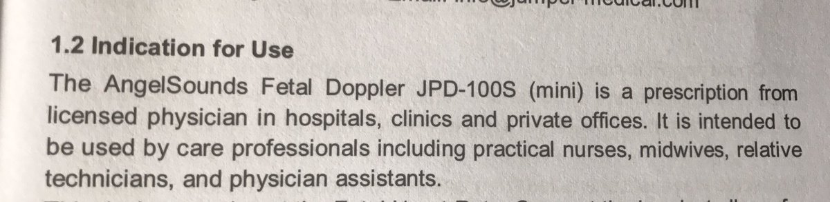KicksCount's tweet photo. Home dopplers- Even the instruction leaflet says it should only be used by pros! Why are these sold to mums?? https://t.co/STbGeXjzUm pls RT https://t.co/oPGG0nM3G0