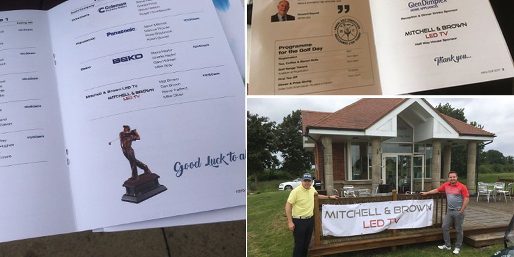 MBrownbusiness's tweet photo. We are proud to have sponsored today's National Industry Golf Day. A great event hosted by @retraLtd. Below are a few images from the day. https://t.co/pEWfzLBlvs
