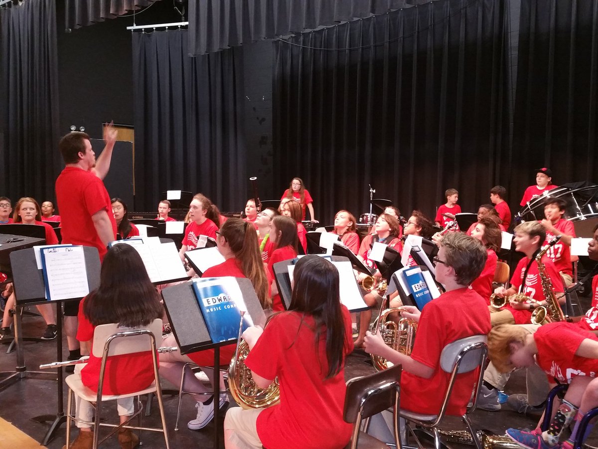 jennleigh74's tweet image. The end to a very successful Summer Band Camp @SVHS28348. #CCSArtsEd