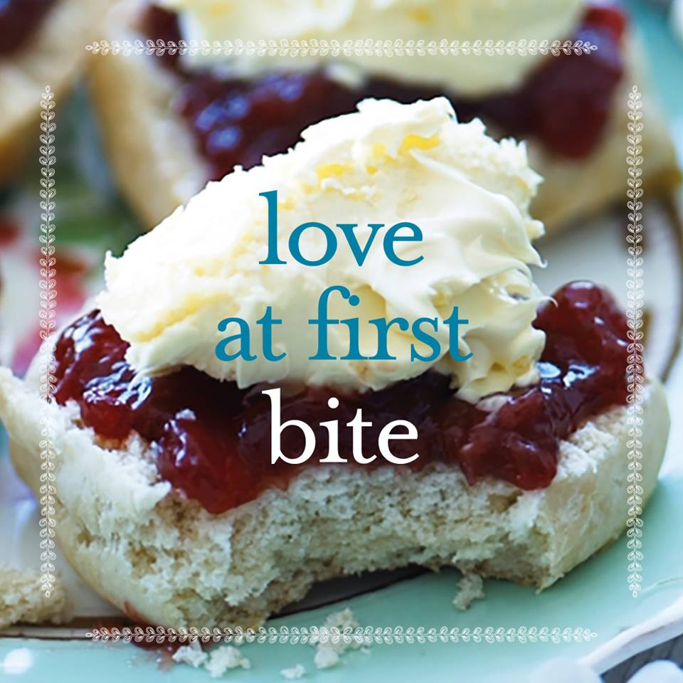 Roddas_Cream's tweet photo. Anyone experiencing a cream tea for the first time on #NationalCreamTeaDay on the 30th June? If you are it may well be love at first bite! https://t.co/foD2NK8MtU