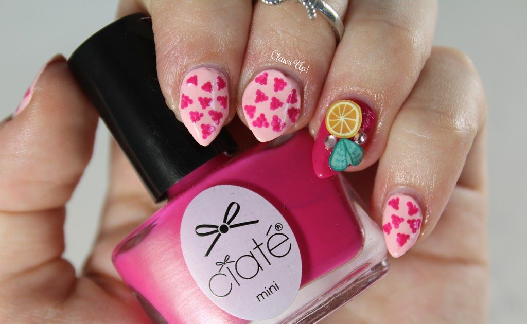 JFloColman's tweet photo. #TBT #Throwbackthursday Beat the #summer heat with #raspberrycollins #nailart https://t.co/y8YgruY0s5 https://t.co/UlGOHEQ6e0