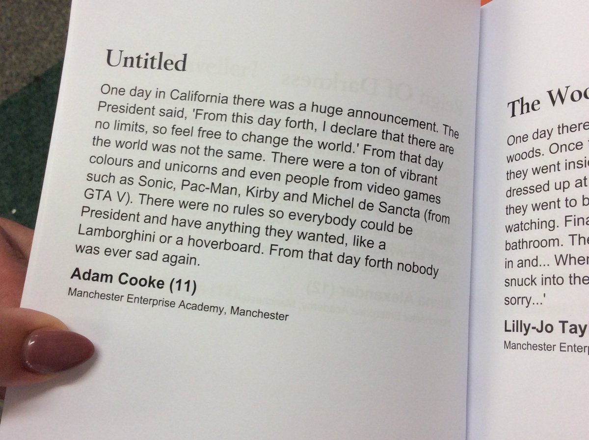 More great work from the last Year 6s! @crikesm8itsmay <a href="/Adam852191101/">Itz_Adam23</a> <a href="/YoungWritersCW/">Young Writers</a>