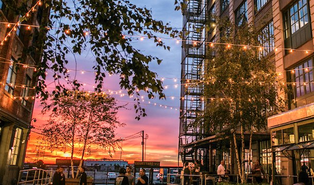SunsetSoundsNYC's tweet photo. No Cover! Groove w/ #AtomicFunkProject (@afpfunk) #TONIGHT under our twinkle lights at dusk! More info-->> https://t.co/7KnKfz6ra4 https://t.co/oGubkaonar