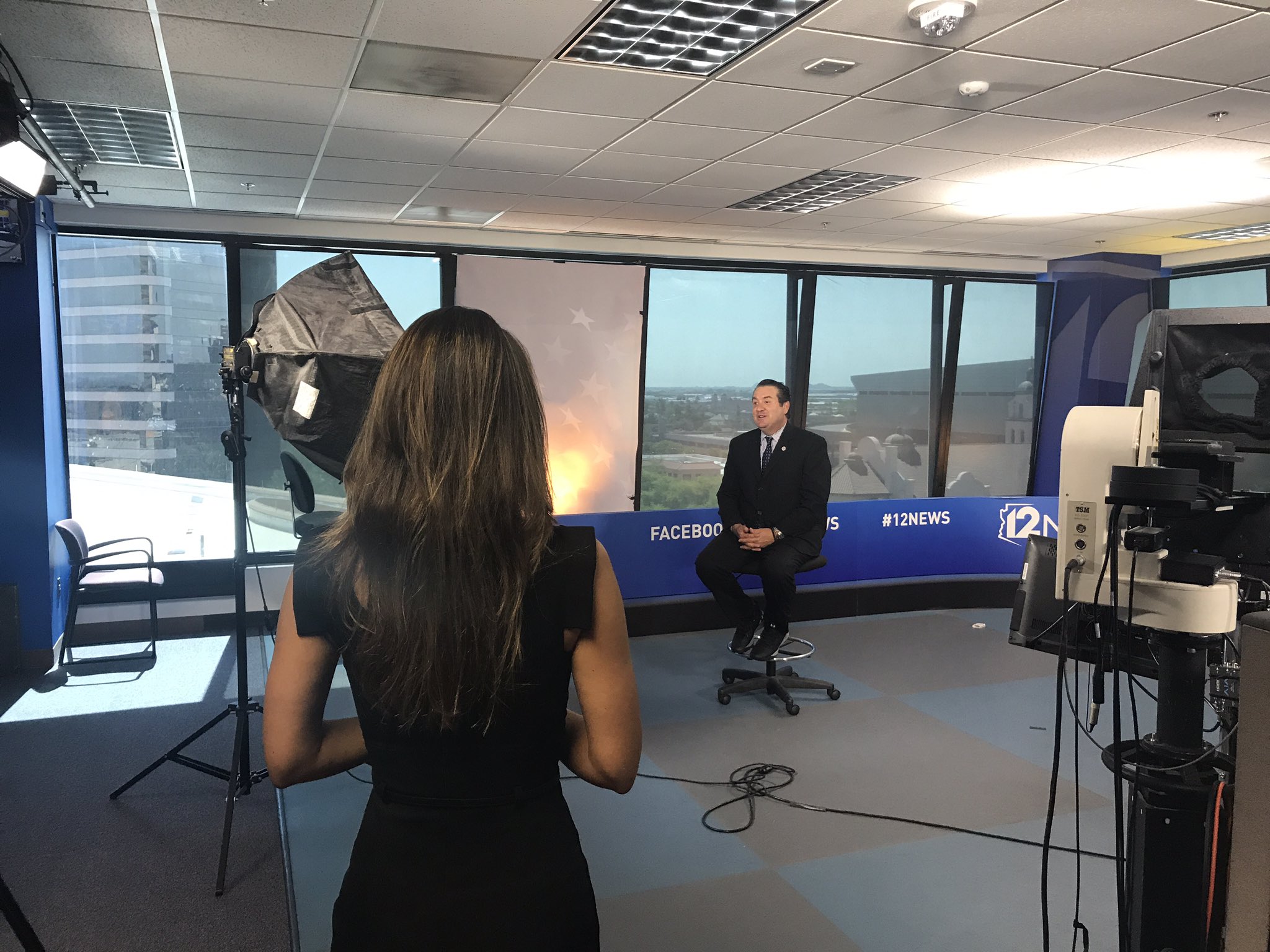 Mia Garcia on Twitter "Our last 2 interviews this morning 12News