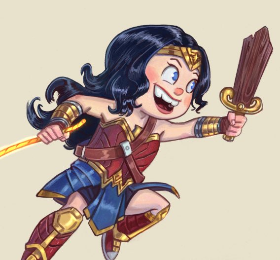 PatrickBallest's tweet photo. Now you didn't think I'd forget about her did you? Oh it's going to be a "WONDER" filled week at #SDCC this year! #amazonpride https://t.co/5LxOQ1KyzQ