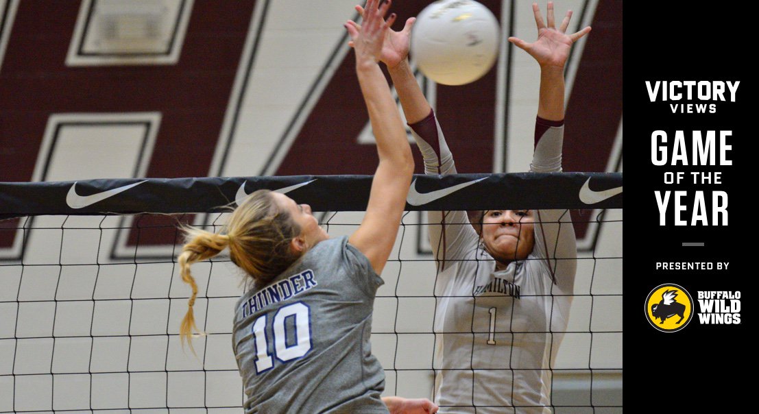 The Hamilton vs Desert Vista game is the <a href="/BWWings/">Buffalo Wild Wings</a> AZ Volleyball Game of the Year! FREE photos for a limited time: bit.ly/2sZ26Hu