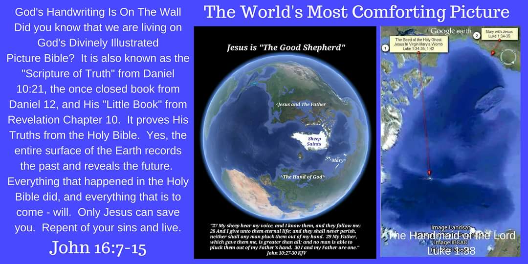 ASpiritofTruth's tweet image. The World's Most Comforting Picture

God's Handwriting Is On The Wall

John 3:16-18, 16-7-15