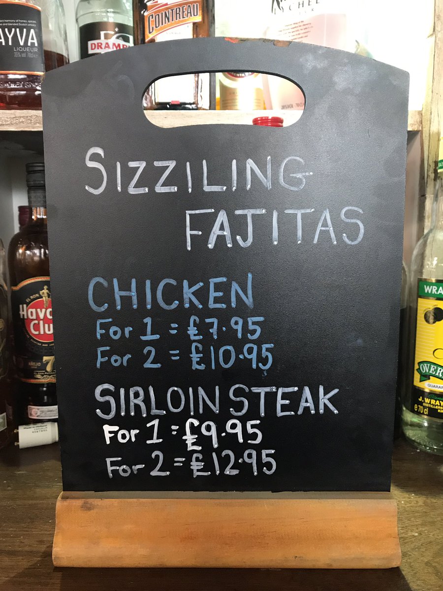 bar_brig's tweet photo. Build your own Sizzling Fajitas at Bar Brig! Choose between Chicken and Steak for a great bargain! https://t.co/zD4a9FPohF