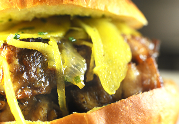 The <a href="/chairmantruck/">The Chairman Truck</a> and <a href="/WoKitchenFood/">WoKitchen</a> food trucks are serving lunch from 11am to 2pm today on Nelson Rising Lane in Mission Bay.