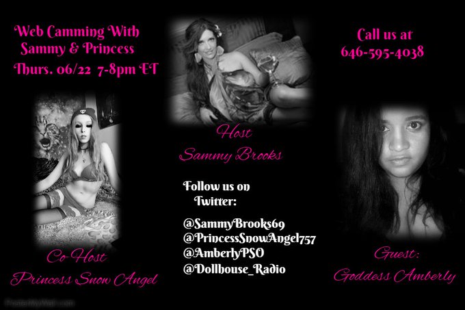 7pm ET Me @princesssnow757 &amp; Guest @AmberlyPSO will be live on @DOLLHOUSE_RADIO #Fetish #Dominatrix #LiveCamTalk<a class="tags" href="/tag/princesssnow757">@princesssnow757</a><a class="tags" target="_blank" title="On Twitter" href="/?out=eyJ0eXAiOiJKV1QiLCJhbGciOiJIUzUxMiJ9.eyJpYXQiOjE3MjI5ODc4NzIsImlzcyI6InR3cG9ybnN0YXJzLmNvbSIsIm5iZiI6MTcyMjk4Nzg3MiwiZXhwIjoxNzU0NTIzODcyLCJyZWRpcmVjdF91cmwiOiJodHRwczovL3R3aXR0ZXIuY29tL0FtYmVybHlQU08ifQ.o2gNOAYfwKZZiMwdFcx42ysOnSx8PMaWknFJ3fy0Ff8HfoTgU3CMeLOex-GgVw_KDl5IzcHEEjEKg-OFpIcAAQ">@AmberlyPSO</a><a href="/tag/fetish"class="tags"><span>#fetish</span></a><a href="/tag/dominatrix"class="tags"><span>#dominatrix</span></a><a href="/tag/livecamtalk"class="tags"><span>#livecamtalk</span></a>