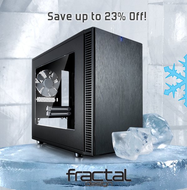 fractalofficial's tweet photo. Build better and save up to 23% on select Fractal Design cases at Newegg for a limited time!  Shop here: https://t.co/4WOWvO9ELL https://t.co/UhxnI6pZ3C