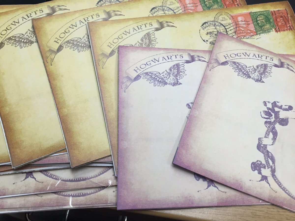 Miss_Kennaugh's tweet photo. Our letters from Hogwarts are in! I wonder what they say!? @HR_eics @EICSTalks https://t.co/W97Llihlp5