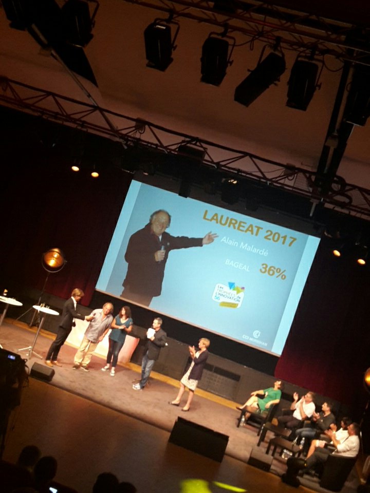 Et le gagnant des Trophées industrie #innov56 est... Bageal Alain Malarde bravo 👏👏