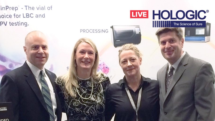 Hologic's tweet photo. Curious how mRNA #HPV tests are different from DNA HPV test?  Come to Booth 609 and learn about APTIMA HPV. #ACSC2017 https://t.co/swIrAdetEe