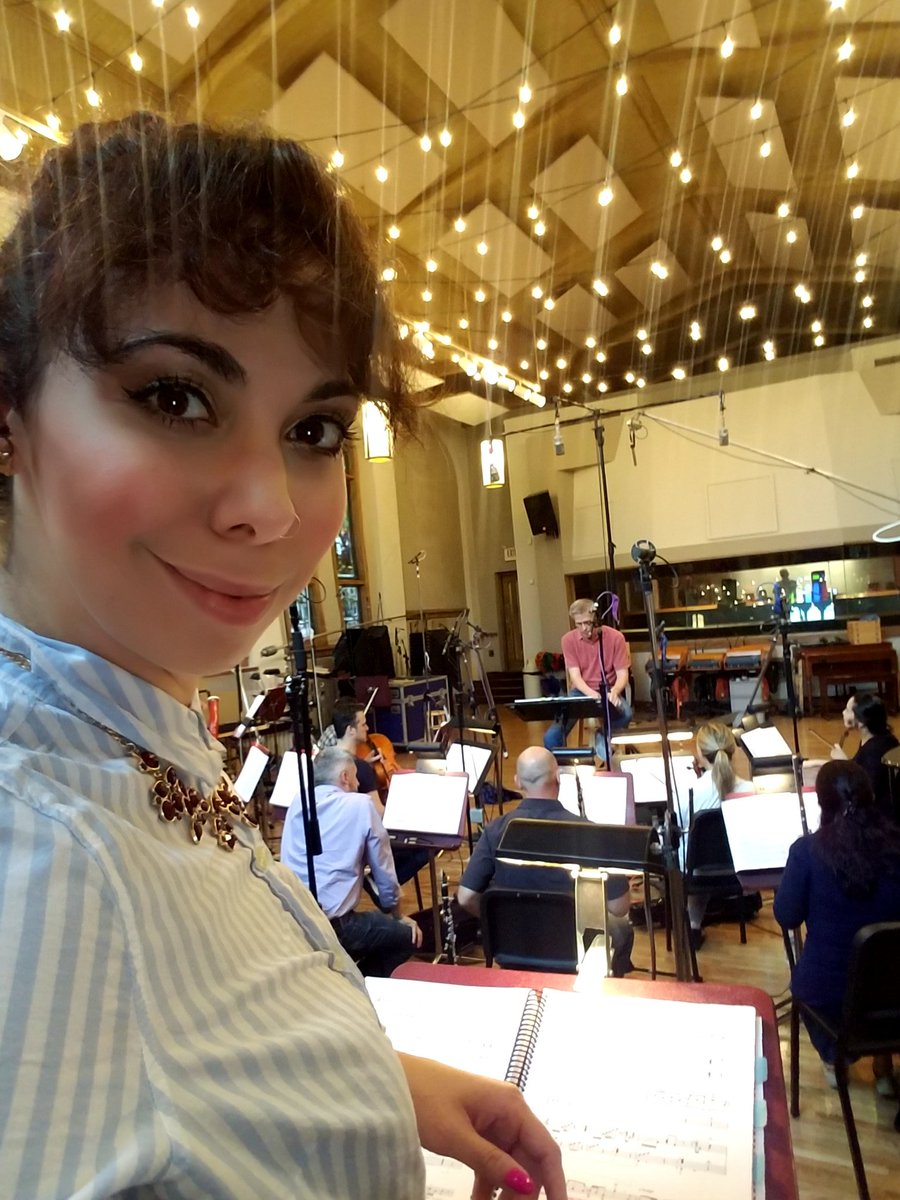 ElizaBonet's tweet photo. Don't mind me... Just recording my first album! #myfirstthreeway @CRsoprano @JordanRutterNYC @bassotrevino @daniellepastin @MeliMimiBon https://t.co/TtIjuSImLL