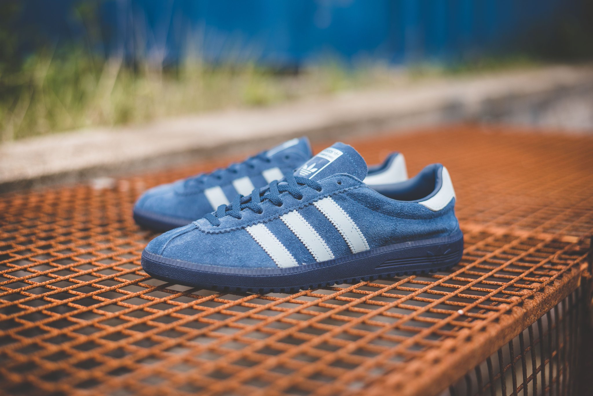 Adidas bermuda sales mystery blue
