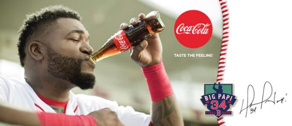 DavidOrtizFund's tweet photo. Weโre counting down to #RoastPapi and our friends at @cocacola want to wish @DavidOrtiz good luck tonight! #TasteTheFeeling https://t.co/njEPMxsgjq