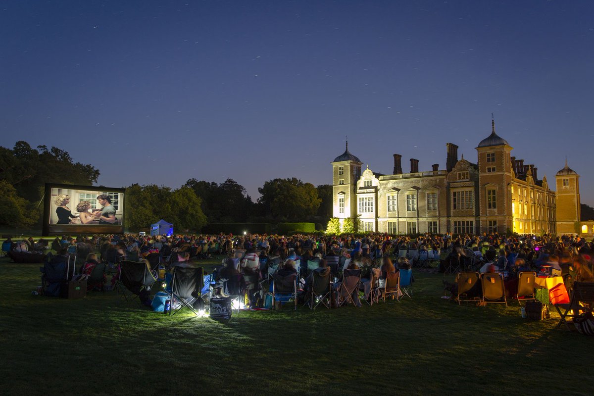 OutdoorFilm's tweet photo. Don't miss films under the stars @BlicklingNT #Norfolk  >> https://t.co/PUJouWHISZ #LowestoftHour #popupcinema #summernightsfilm https://t.co/U2pd5eSY3L