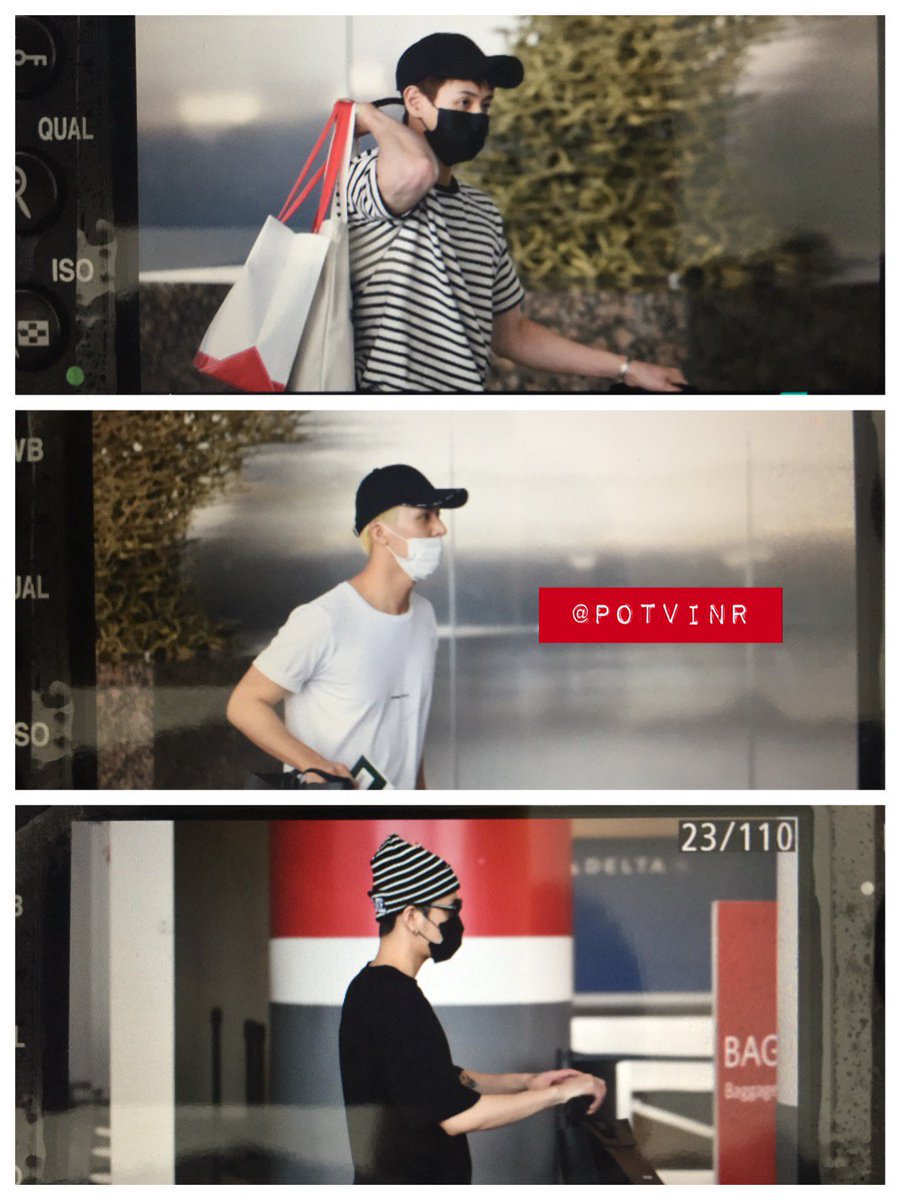potvinr's tweet photo. 170622 Kcon NY JFK Airport Arrival - Highlight #KconNY #Highlight https://t.co/2rrBINJtXl