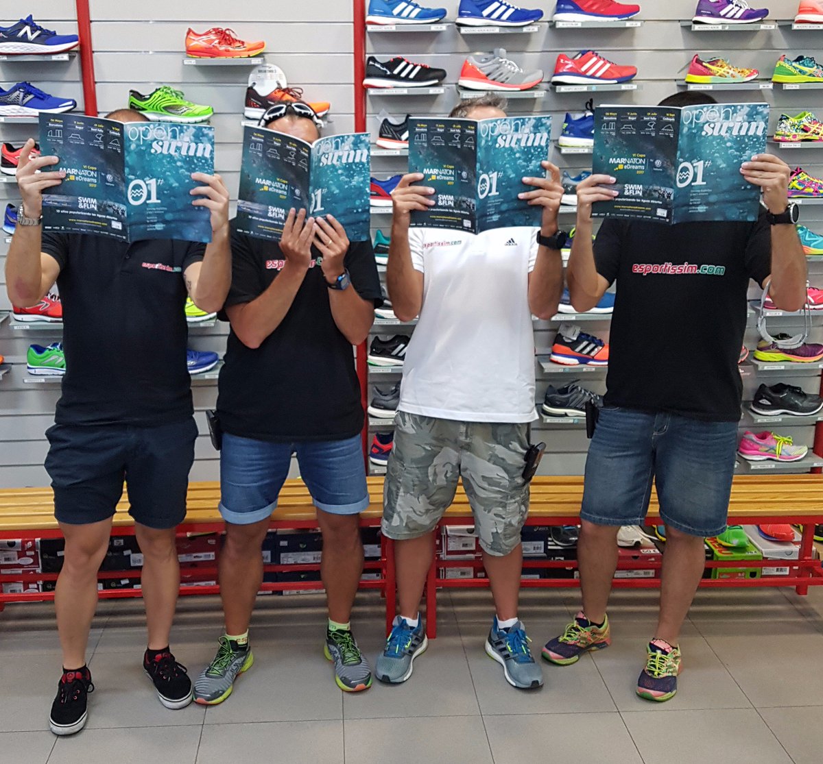 Tot sobre les aigües obertes en només 6,5€. Benvinguts companys de <a href="/RevistaOpenSwim/">Revista Open Swim</a> a l'Esportíssim! #openwater <a href="/openswim/">Jaes Overley</a> #triatló #natació