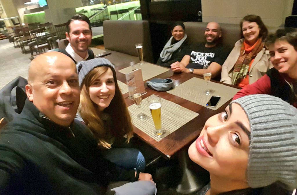 Thanks to <a href="/WestinCPT/">The Westin Cape Town</a> for hosting us to drinks after today's last show with <a href="/Rob_Vember/">Rob Vember</a>...got to love him!