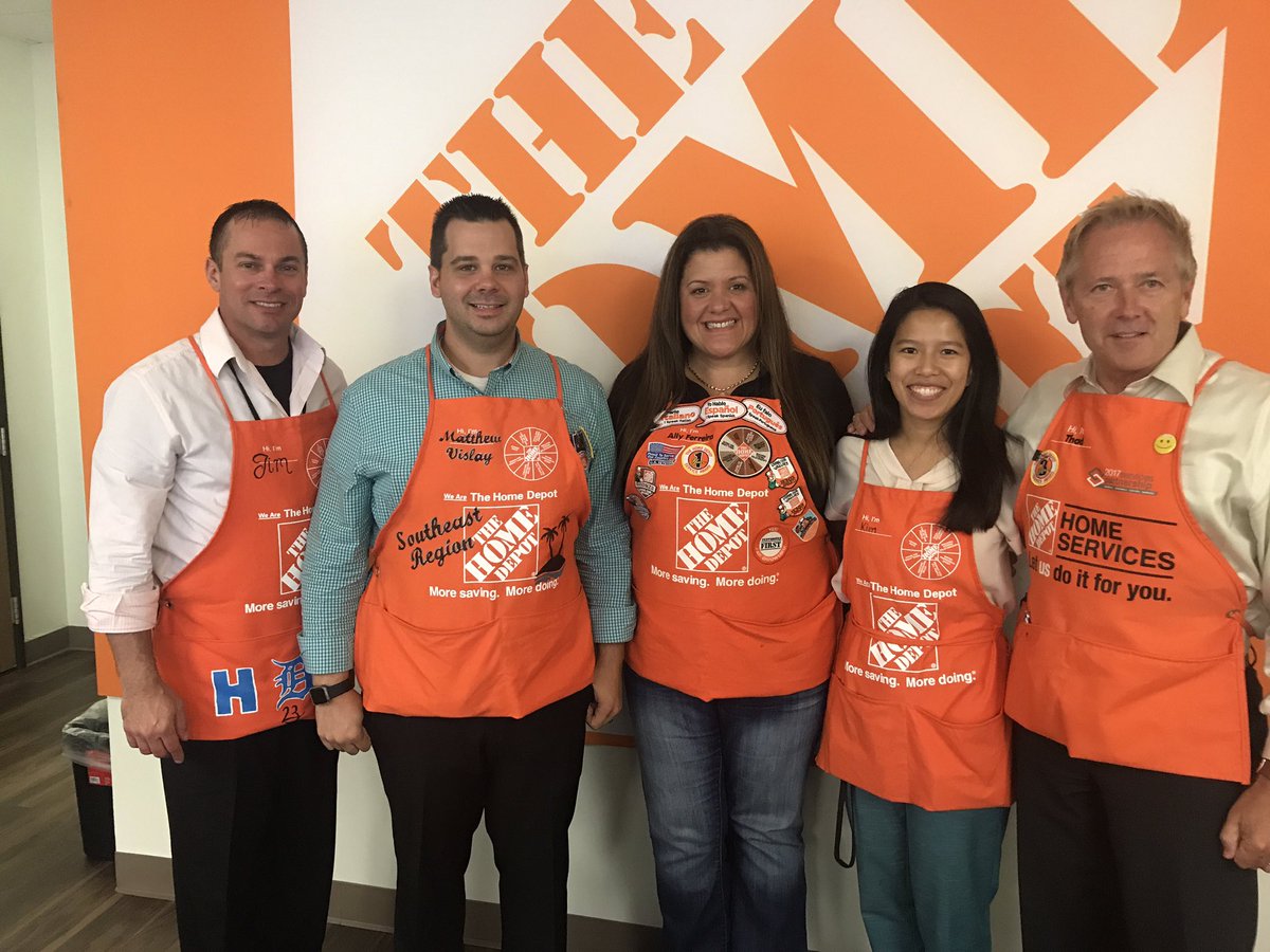 What a great management crew. They have an amazing vision of what's needed for THD to continue to grow. Thank you Jim, Ally, Kim, and Thad!