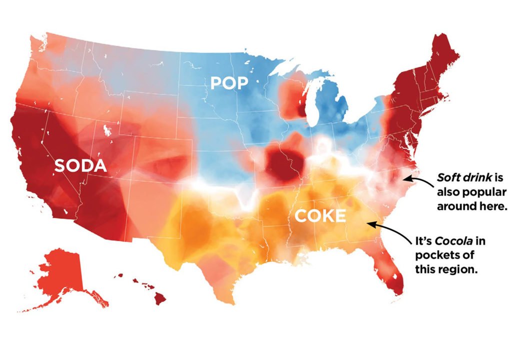 pop or soda map Pop Vs Soda On Twitter A New Variation On The Pop Vs Soda Map By Jshkatz Https T Co Rttiwlic4s Pop Soda Linguistics Geography pop or soda map