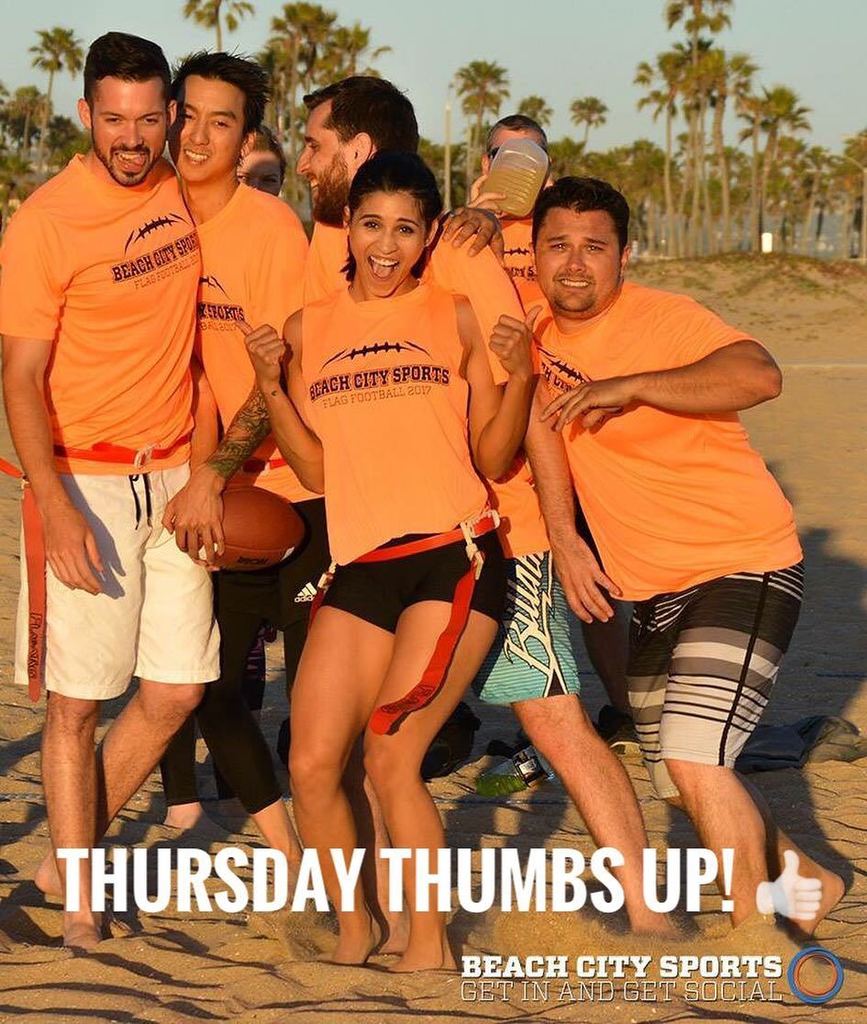BeachCitySports's tweet photo. THURSDAYS that end with #BeachFootball and #BeachVolleyball get a THUMBS UP in our book!! ๐๐ผ๐๐ผ #BeachCitySports #Thursday #WeeknightPlans #โฆ https://t.co/C9slGqeEtM