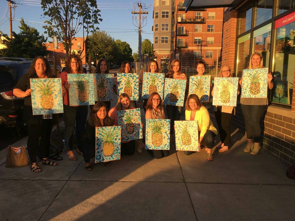 Express Bellingham team building at Uptown Arts!  

#uptownarts #expressbellingham