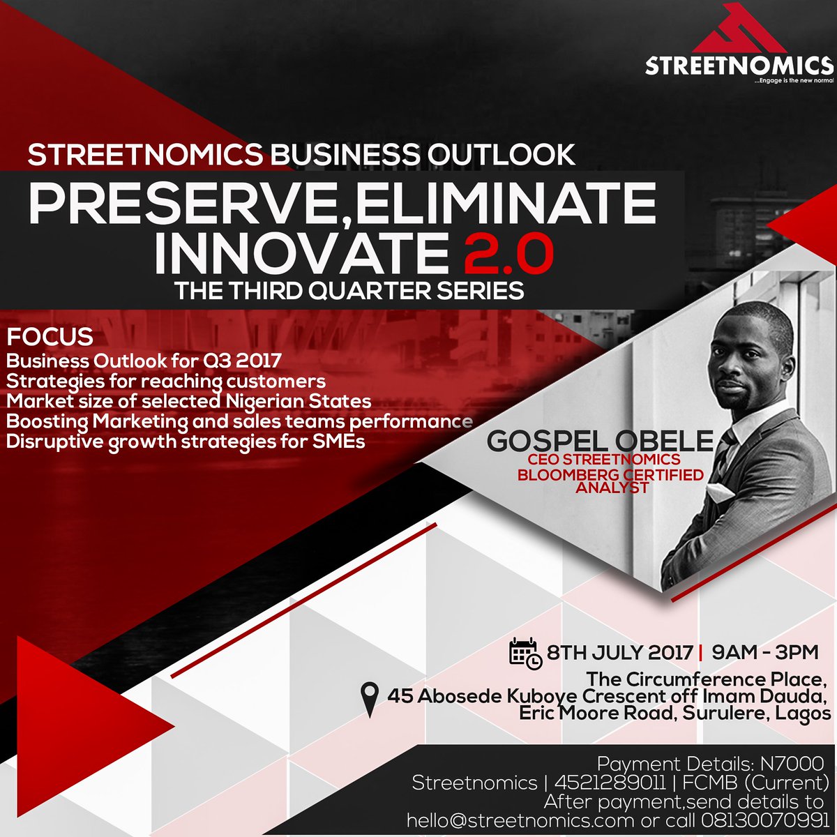 Streetnomicsng's tweet photo. “One in every three businesses fail in the first five years” is a MYTH for business leaders who critically engage customized intelligence https://t.co/sbCOMzuPDP