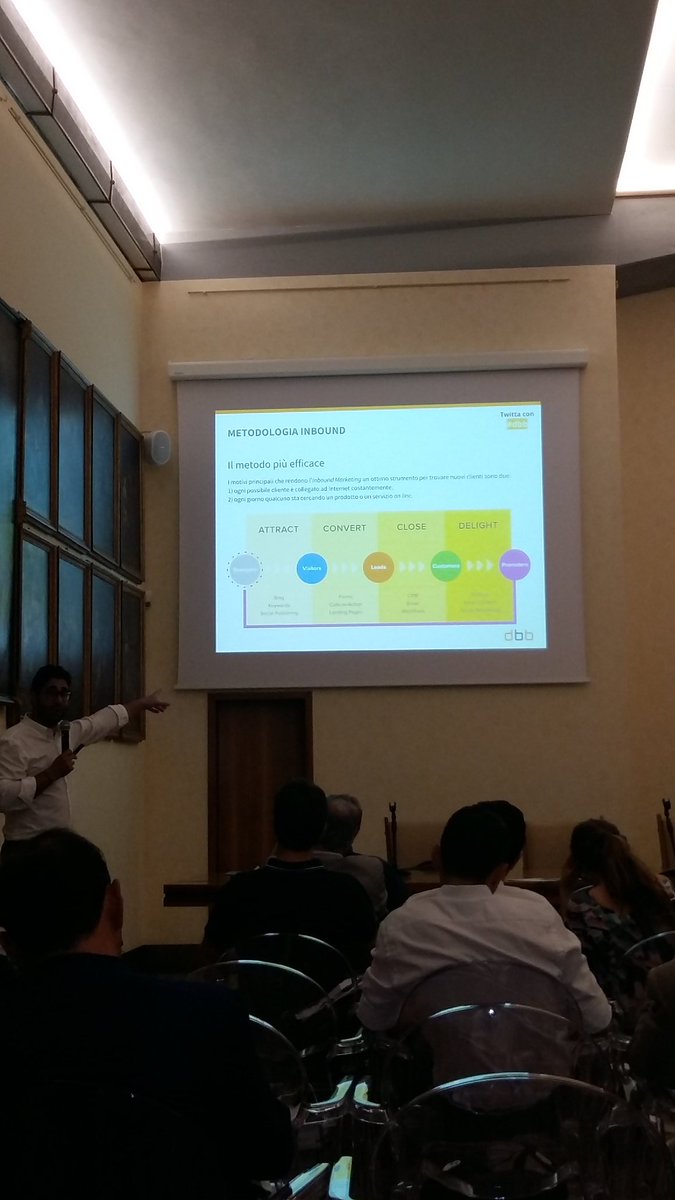 #dbb <a href="/MassiCalabrese/">Massimo Calabrese</a> spiega l'#InboundMarketing nella serata Digital Building Blocks a Firenze <a href="/DBB_Italia/">DBB</a>