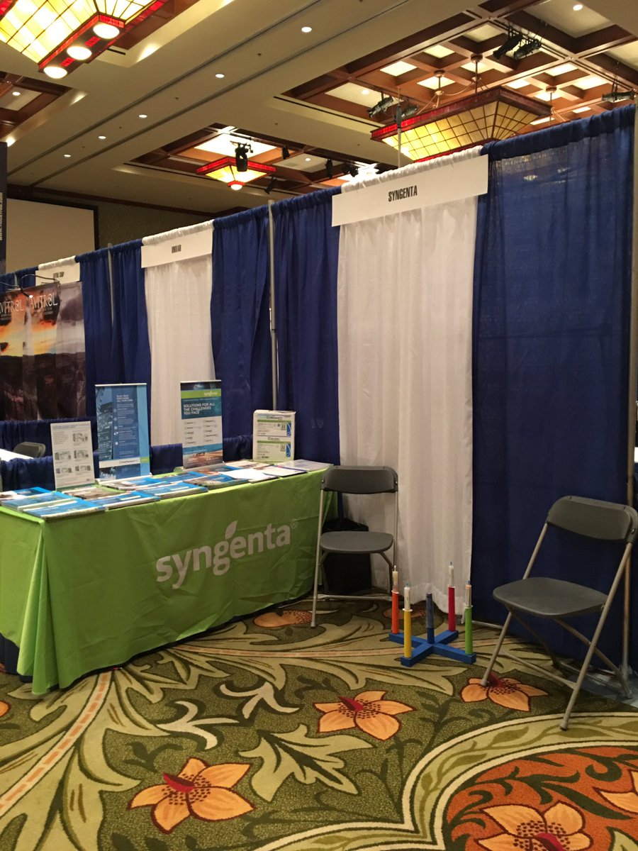 #PCOC_Expo2017 just a few hours away from opening! <a href="/SyngentaPest/">Syngenta PPM</a>