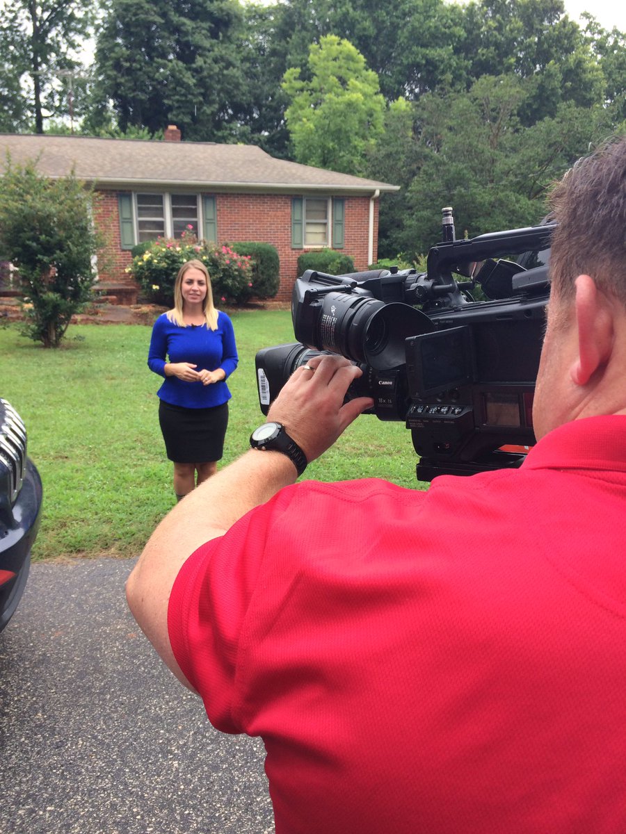 FOX21SSquad's tweet photo. The @foxcarolinanews #SurpriseSquad is ready to roll and @MetNicolePapay is about to give an Upstate grandma the surprise of a lifetime! ❤️ https://t.co/A1oyOoF6IF