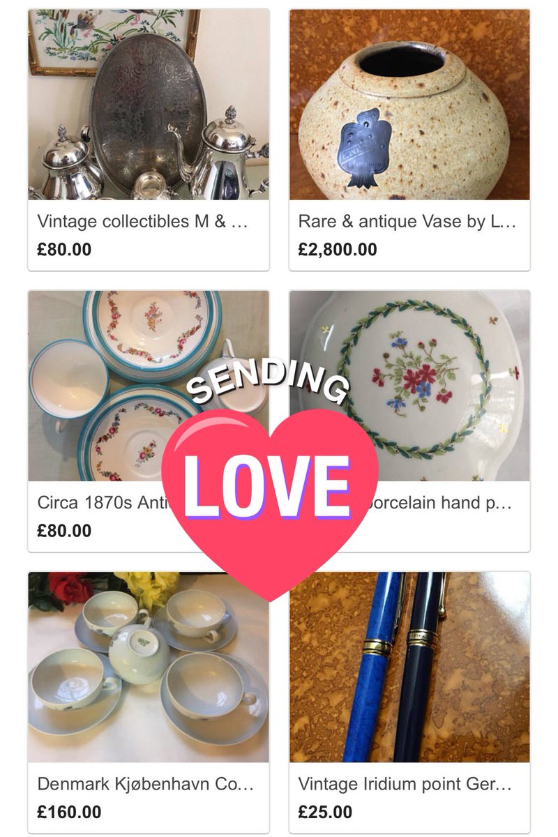 loveretrocrafts's tweet photo. https://t.co/g8X5k6Bxly
#Pottery #sales #italianmajolica #porcelain #dinnerware #clutters #Copenhagen #potteryforsale #ceramicsforsale https://t.co/4mGML0hwX9