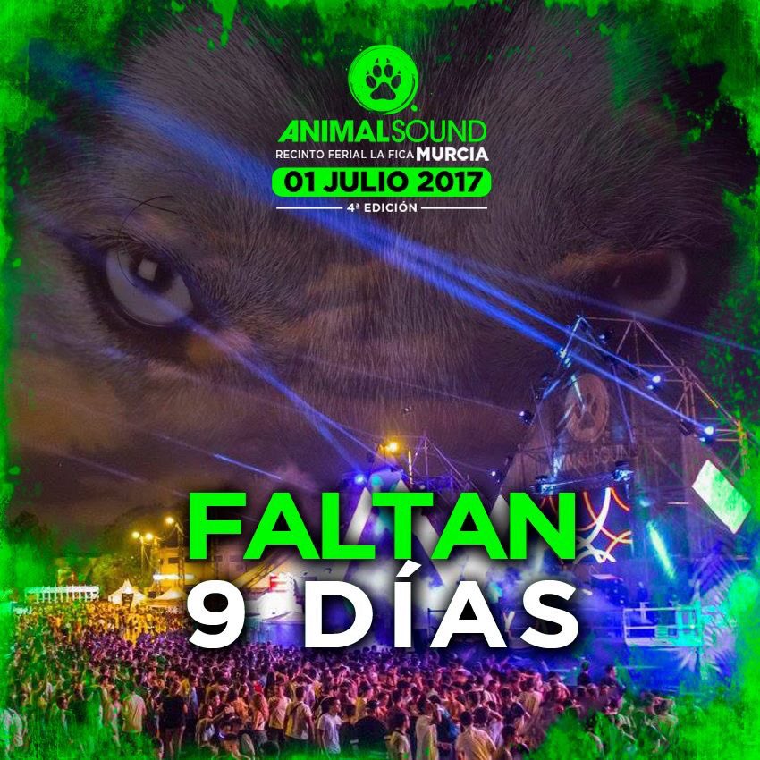 AnimalSoundFest's tweet photo. 9 DÍAS para sacar la fiera que llevas en tu interior... !!

🔸https://t.co/M9kHrb6S8I

#AnimalSound #Festival #Murcia https://t.co/CdWY2In3K5