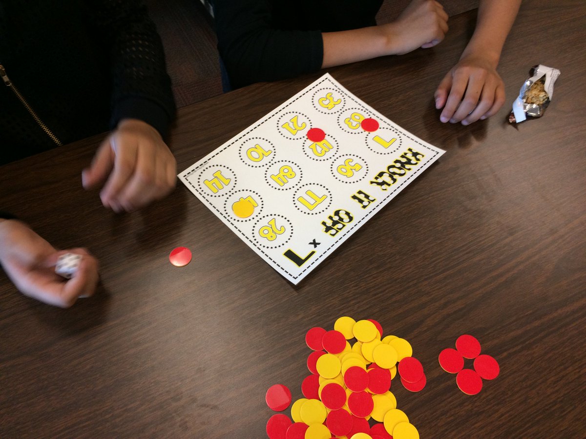 MrsCarter_SMSD's tweet photo. Playing "Knock It Off!" this morning @ApacheIS512 to practice multiplication fluency! #mathcanbefun #ELLStepUp @theSMSD https://t.co/6clBL8hrW3