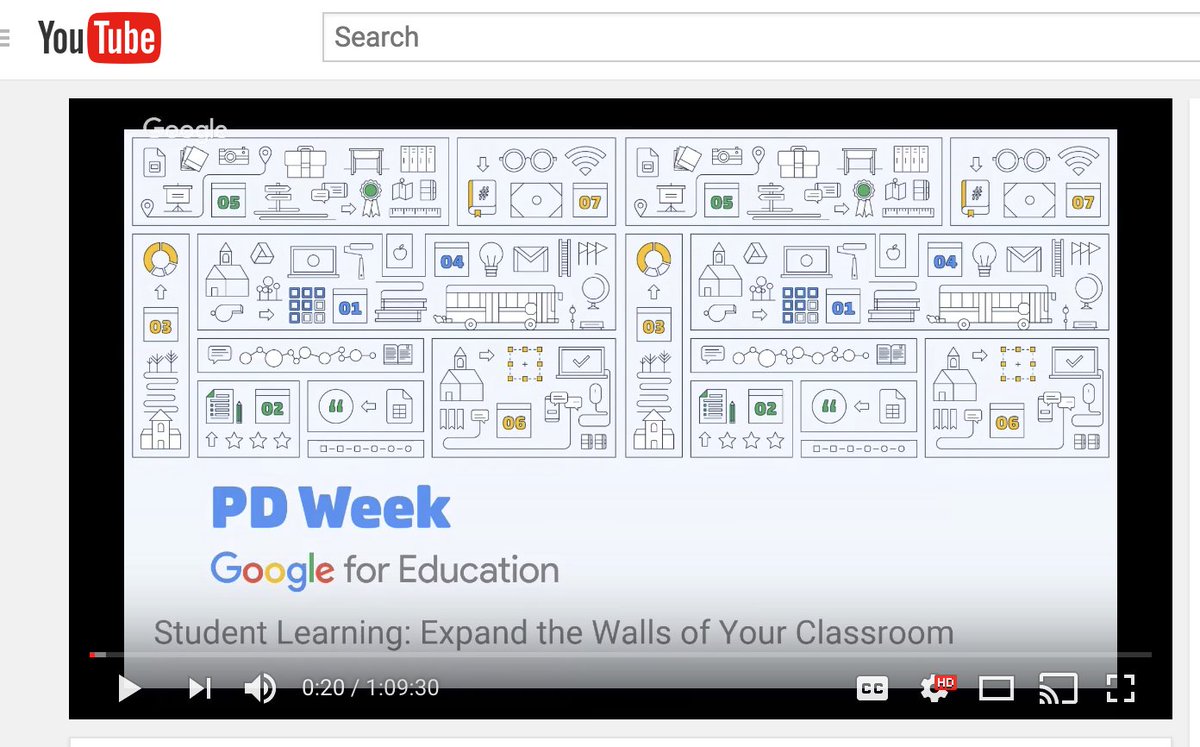 kat_goyette's tweet photo. Going to #ISTE17? See highlights from #GooglePDWeek https://t.co/ZGGb2peInF LIVE in Google Teaching Theatre: All Eyes on Me #cvtechtalk https://t.co/62ZcaGuj4z