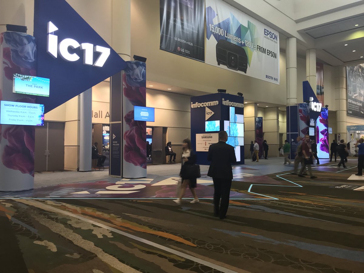 UCView's tweet photo. @InfoCommShow was a great success and we can’t wait to be back next year. Thank you to all that stopped at our booth. https://t.co/QQnuSyFC8A