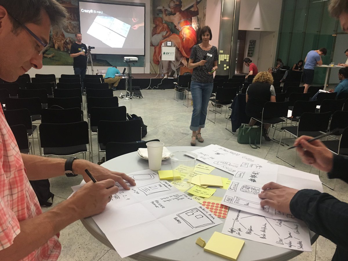 99thms's tweet photo. Doing a fun Lean Workshop Meets Design Thinking with @steffikieffer @dt_muc ✌️ https://t.co/cfJXzRK6Zh