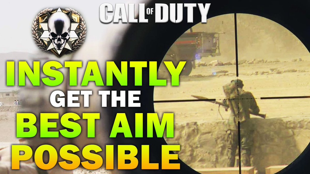 Best Aiming Tips - How To Aim Better In Call of Duty (COD IW Aimbot Tips &amp; Tricks): youtube.com/watch?v=D4NDN8…
