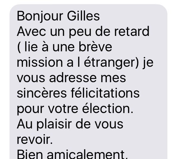 Gilles Boyer (@GillesBoyer) on Twitter photo 22/06/2017 14:08:50 Sympa mais vous deviez être parti un peu loin Sympa mais vous deviez être parti un peu loin