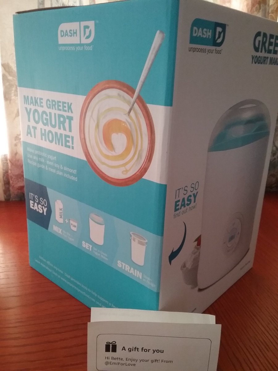 BetteH9's tweet photo. Thank you @EmiForLove Guess what I'll be making as soon my store bought runs out! #OhYeah #Homemade #Health Throwback to #GlobalGoodEmiLIFE https://t.co/jNYgMJzBxT