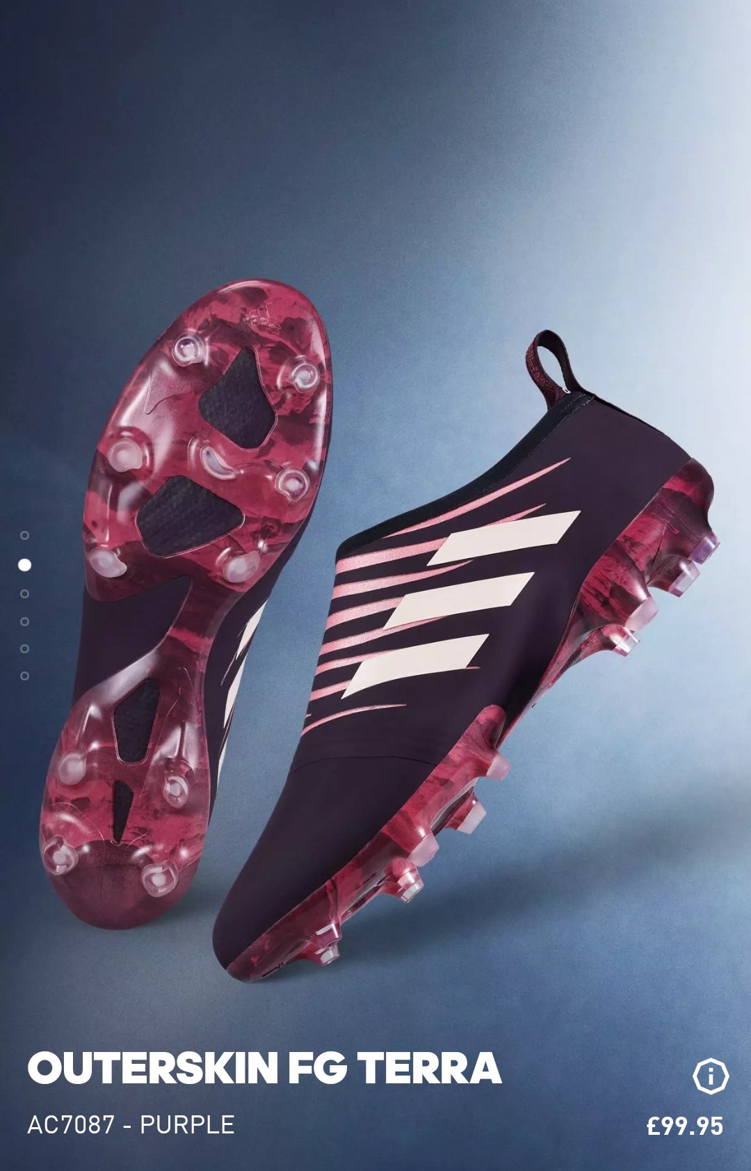 Adidas Glitch on X Purple OuterSkin FG Terra design number 021 AdidasGlitch AdidasGlitch021 OuterSkinFGterra https t DocI94QrUy X