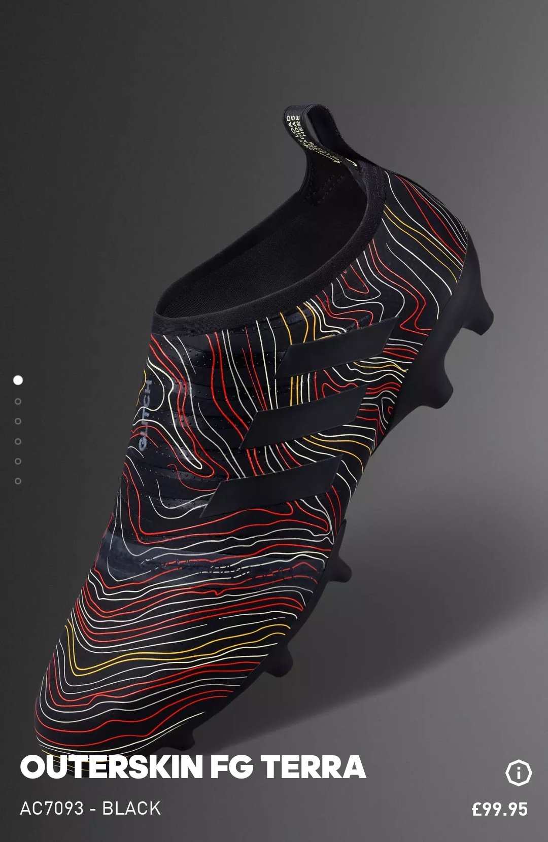 Adidas Glitch on X Black OuterSkin FG Terra design number 020 AdidasGlitch AdidasGlitch020 OuterSkinFGcorro https t fiUoqG7wmc X