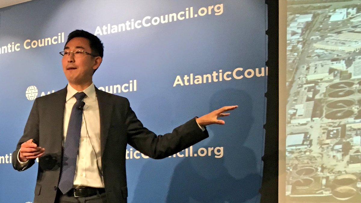 GlaeserBligh's tweet photo. There is a lot of waste in wastewater systems, but #innovators are changing that, @al_cho from @XylemInc at #ACTippingPoints https://t.co/o88Qufxz5M