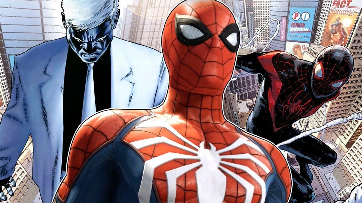 3Ratic6's tweet photo. For those of you who love Marvel and are just about ready to pounce on the new Spider-Man video game! https://t.co/KC2YHouer1 https://t.co/RhRn1t8xei