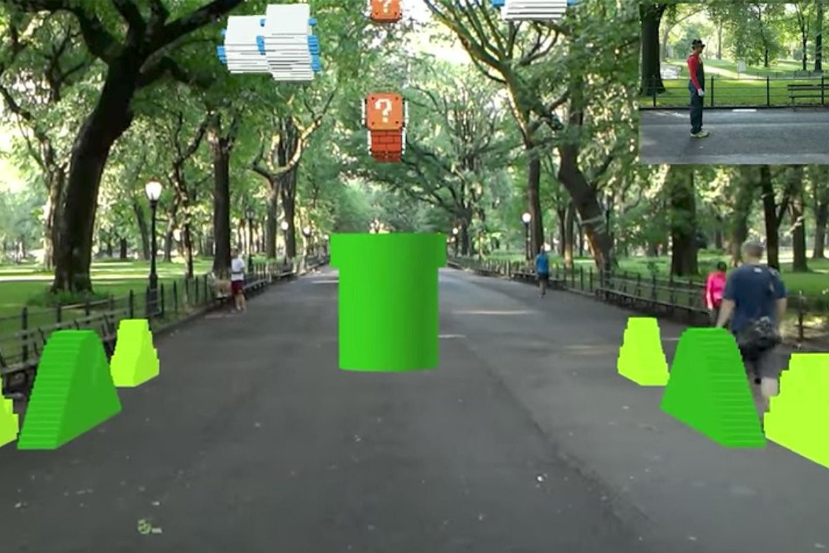 stevekrohn's tweet image. Check Out This Augmented Reality Version of 'Super Mario Bros.' Iconic First Level entrepreneur.com/article/296254