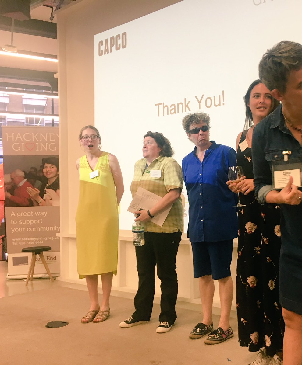 FundingNetwork's tweet photo. Over £9,000 raised tonight at #HackneyGivingLive for @storeys_ @TheHuddlestonUK @VitalXposure #Hackney #socialchange @hackneygiving https://t.co/wBg0xXzQz0