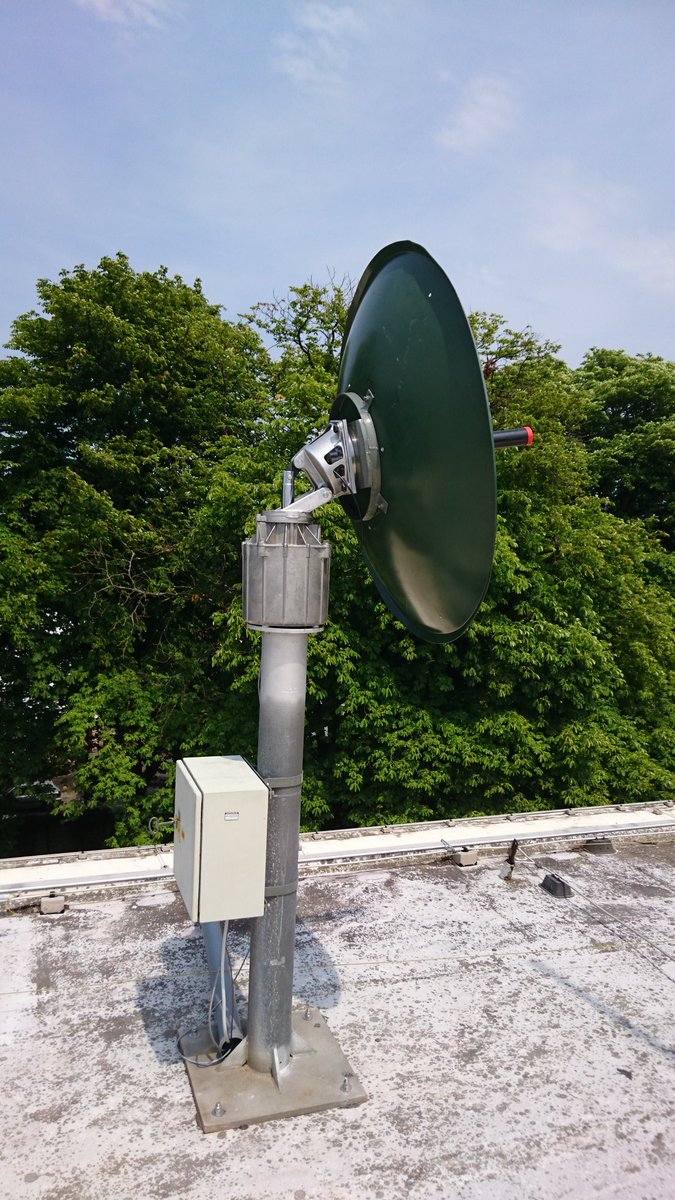S Band Ground Station is ready at IHF for #compass2 satellite launch tomorrow morning #cubesat <a href="/RWTH/">RWTH Aachen</a> <a href="/COMPASS_2/">Compass</a>